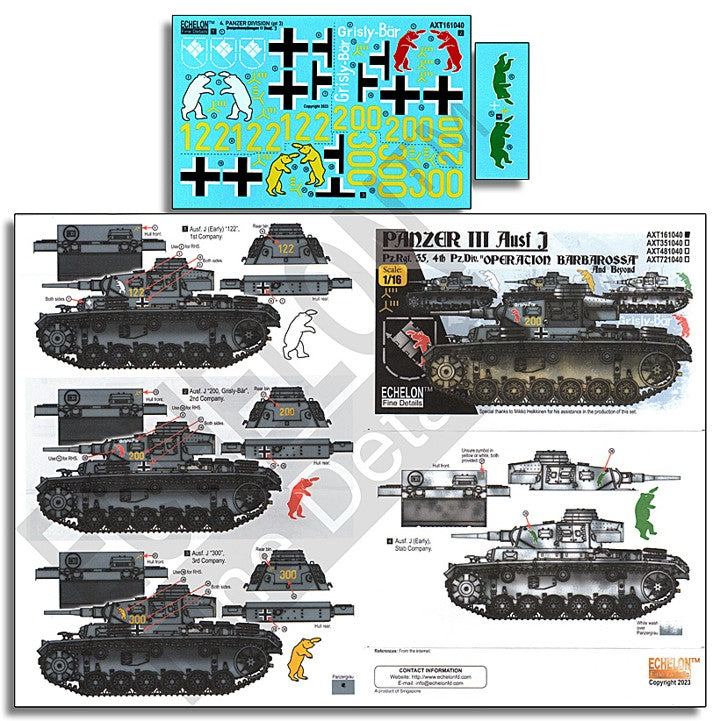Echelon FD AXT161040 1:16
