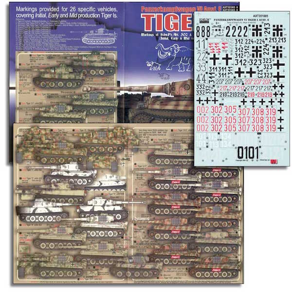 Echelon FD AXT351005 1:35 Schwere PzAbt 502 & Schw.Pz.Kp