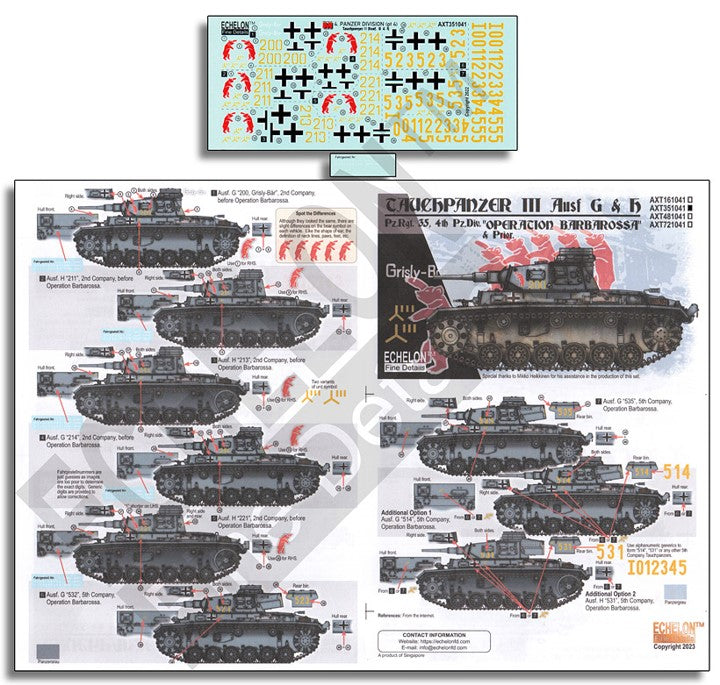 Echelon FD AXT351041 1:35 4.Pz.Div