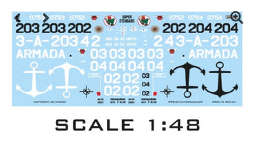 Aztec AZD48094 1:48 Super Etendard Falklands