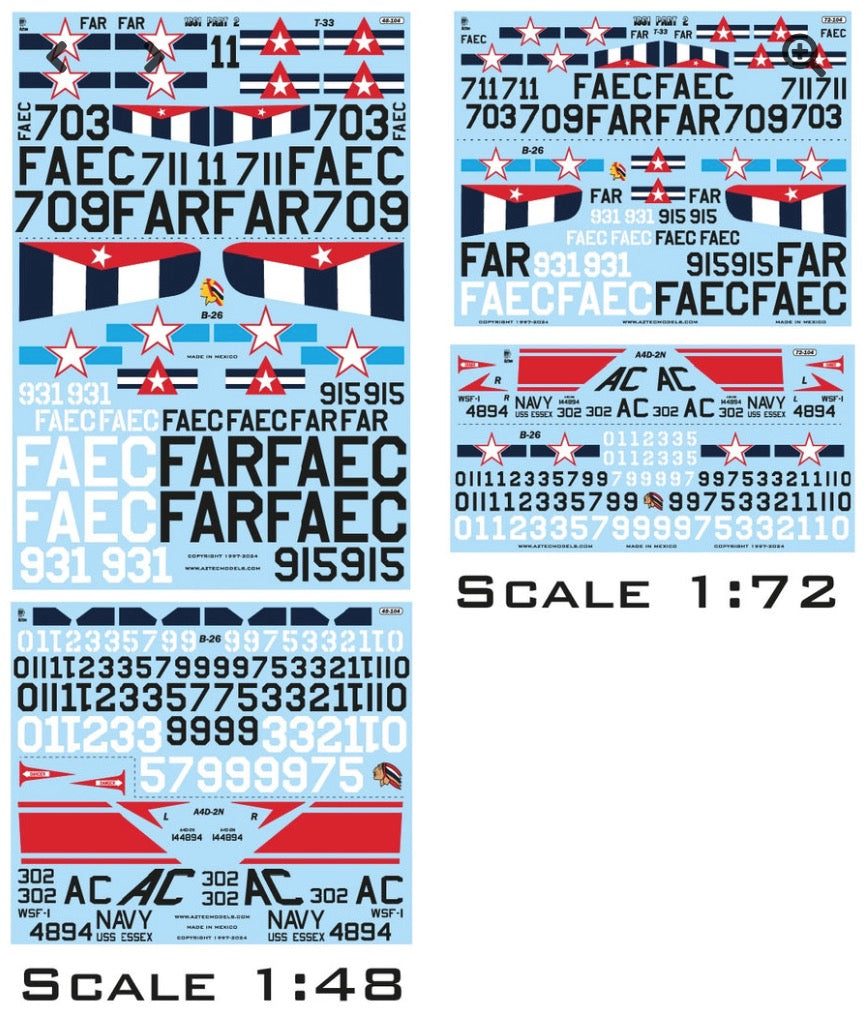 Aztec AZD48104 1:48 1961 Part 2