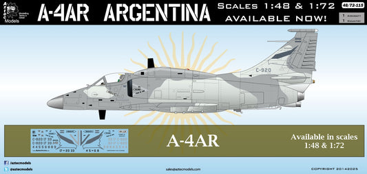 Aztec AZD48115 1:48 Douglas A-4AR Argentina