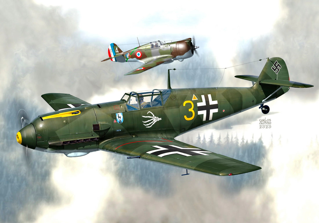 AZ Model AZM7665 1:72 Messerschmitt Bf-109E-3 'Sitzkrieg 1939' filter