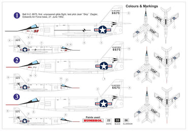 AZ Model AZM7681 1:72 Bell X-2 Starbuster No.6675 new mould