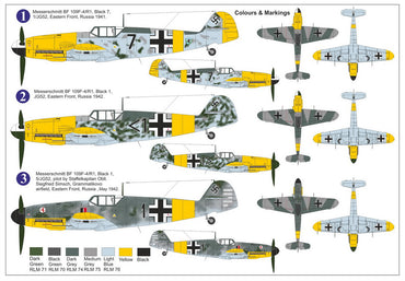 AZ Model AZM7687 1:72 Messerschmitt Bf-109F-4/R1 Russian Front