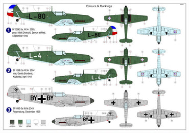 AZ Model AZM7688 1:72 Messerschmitt Bf-109E-3 'In Yugoslavian Service'