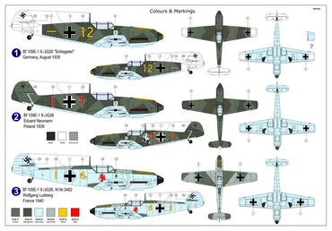 AZ Model AZM7697 1:72 Messerschmitt Bf-109E-1 'JG.26'