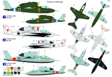 AZ Model AZM7834 1:72 Heinkel He-162A-9 Salamander 'JG 300'