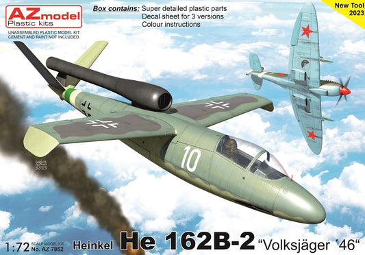 AZ Model AZM7852 1:72 Heinkel He 162B-2 "Volksjager 46"