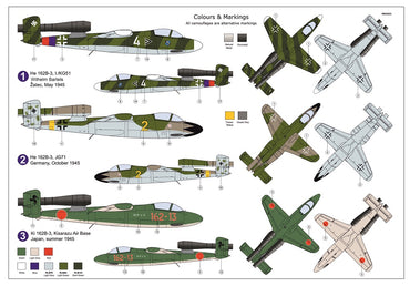 AZ Model AZM7853 1:72 Heinkel He 162B-3 "Volksjager 46"