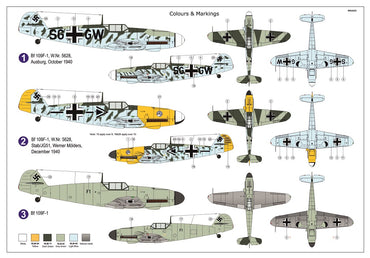 AZ Model AZM7859 1:72 Messerschmitt Bf-109F-1 'Fridrich'