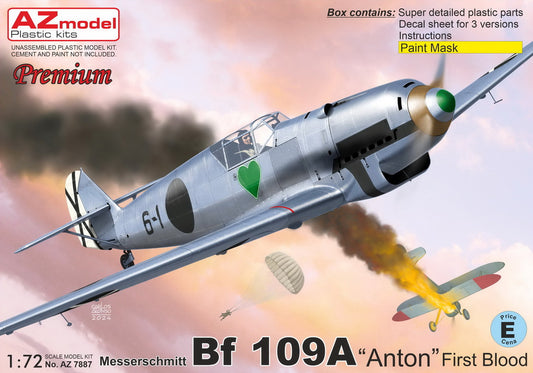 AZ Model AZM7887 1:72 Messerschmitt Bf-109A Anton First Blood