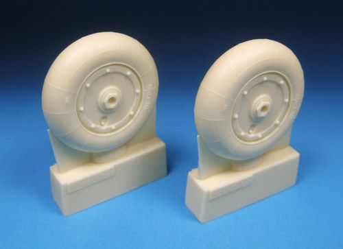 Barracuda Studios BCR24295 1:24 Messerschmitt Bf-109G-10 and Bf-109k-4 Wheels
