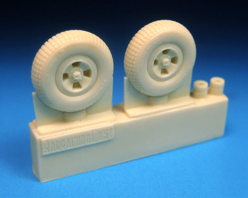 Barracuda Studios BCR48318 1:48 Supermarine Spitfire 4-slot block tread