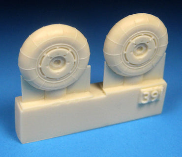 Barracuda Studios BCR48391 1:48 Messerschmitt Bf-109G-10 & Bf-109K-4 Main wheels