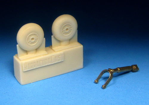 Barracuda Studios BCR48392 1:48 Messerschmitt Bf-109GK Tall Tailwheel Set