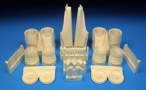Barracuda BCR72298 Rockwell B-1B Lancer Late Exhausts 1:72