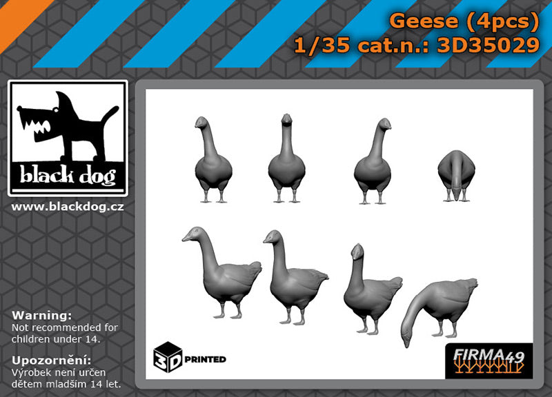 Blackdog BD3D35029 1:35 Geese