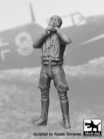 Blackdog BDF32040 1:32 Luftwaffe pilot N deg 3 figures