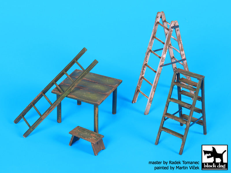 Blackdog BDF32064 1:32 ladders and tables