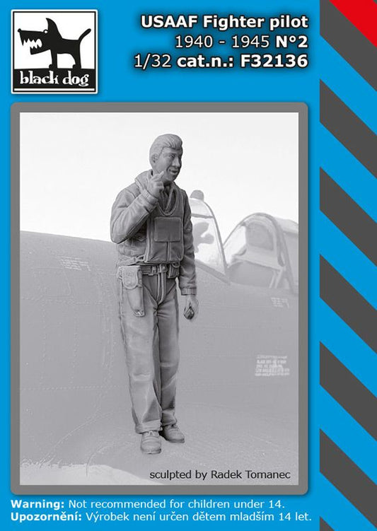 Blackdog BDF32136 1:32 USAAF Fighter pilot 1940-45 N deg 2