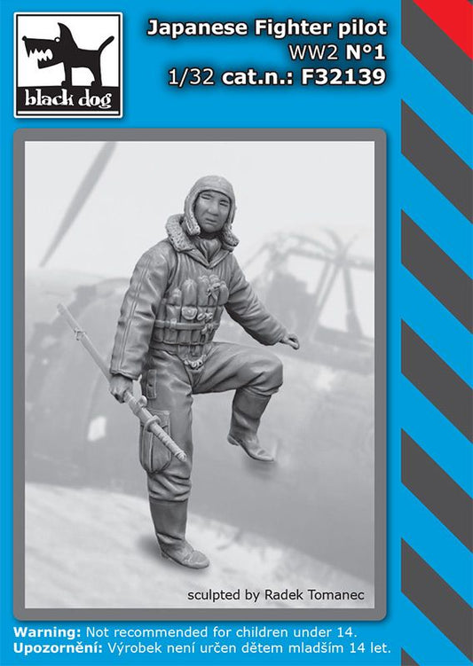 Blackdog BDF32139 1:32 Japanese fighter pilot WWII N deg 1