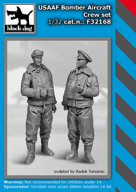 Blackdog BDF32168 1:32 USAAF Bomber aircraft crew set