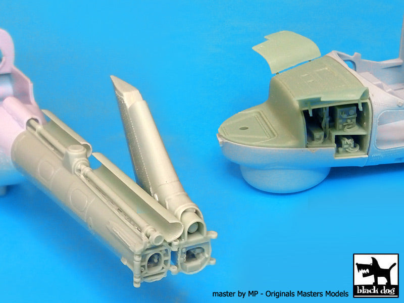Blackdog BDOA48021 1:48 Westland Lynx HMA.8 Big accessories set Big Set