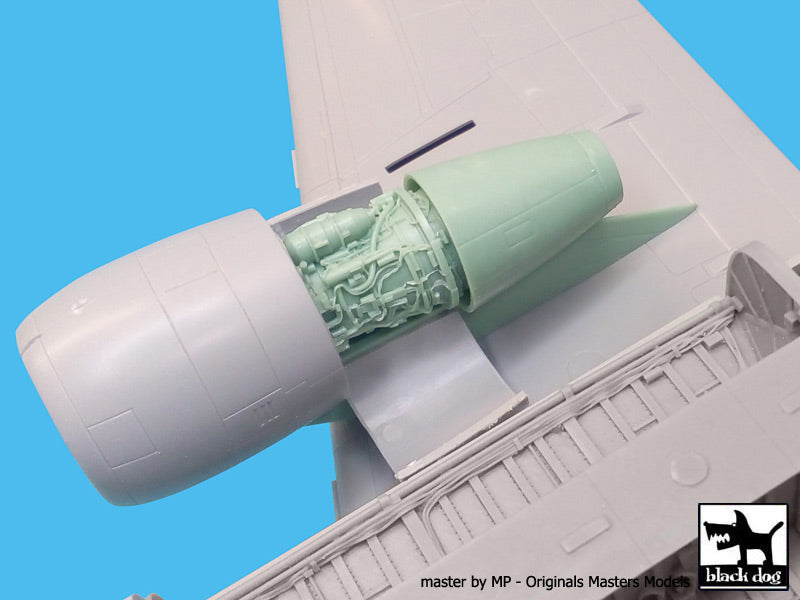 Blackdog BDOA48048 1:48 Lockheed S-3A/B Viking engine