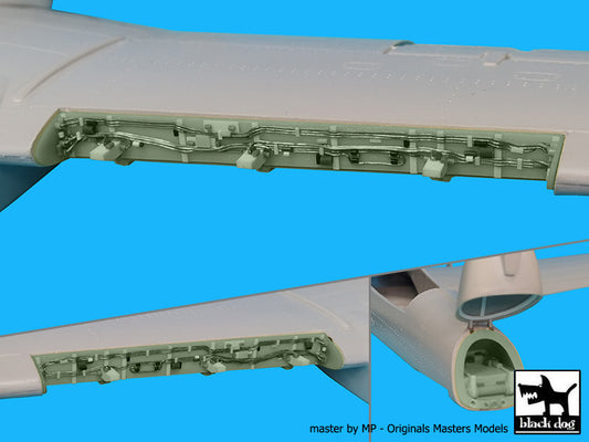 Blackdog BDOA48091 1:48 Fairchild A-10A/A-10C wings + rear electronics