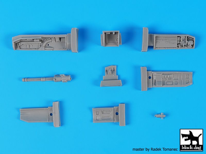 Blackdog BDOA48107 1:48 Lockheed F-104 Starfighter electronics and Canon