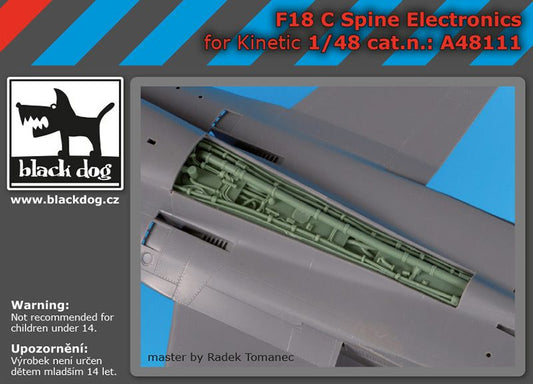 Blackdog BDOA48111 1:48 McDonnell-Douglas F/A-18A/B/C/D spine