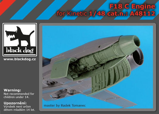 Blackdog BDOA48112 1:48 McDonnell-Douglas F/A-18A/B/C/D engine