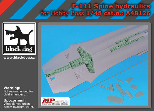 Blackdog BDOA48126 1:48 General-Dynamics F-111 Spine hydraulics