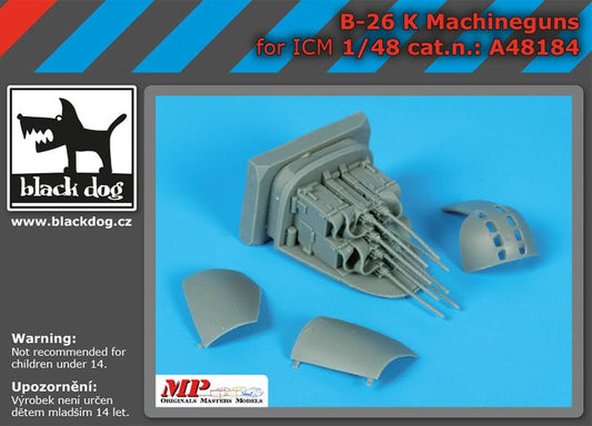 Blackdog BDOA48184 1:48 Douglas B-26K Invader nose machine guns