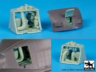 Blackdog BDOA48203 1:48 Westland Sea King electronics ,engine