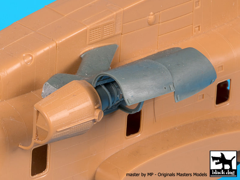 Blackdog BDOA72013 1:72 Sikorsky MH-53J Pave Low engine