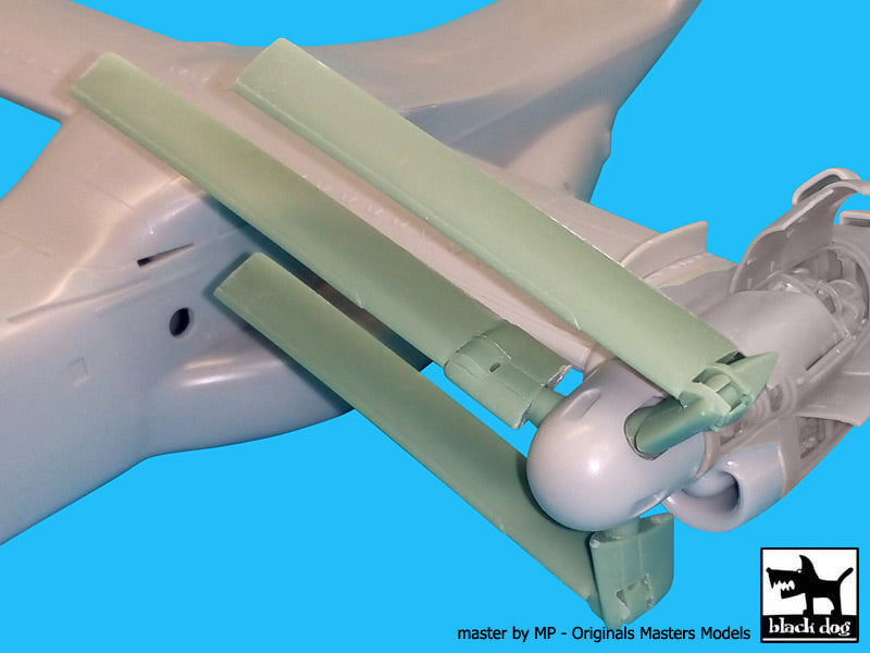 Blackdog BDOA72040 1:72 Bell-Boeing V-22 Osprey propeller blades