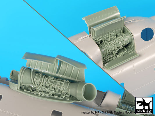 Blackdog BDOA72053 1:72 Sikorsky MH-53E Sea Dragon engines