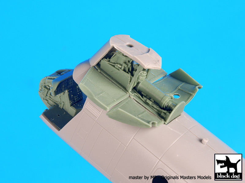 Blackdog BDOA72067 1:72 Boeing CH-46D Sea Knight Front engine + cockpit