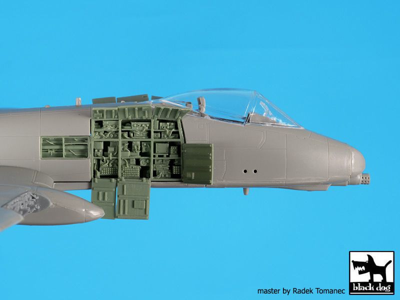 Blackdog BDOA72083 1:72 Fairchild A-10A Thunderbolt II electronics