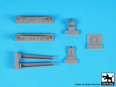 Blackdog BDOA72084 1:72 Fairchild A-10A Thunderbolt II wings + rear electronics
