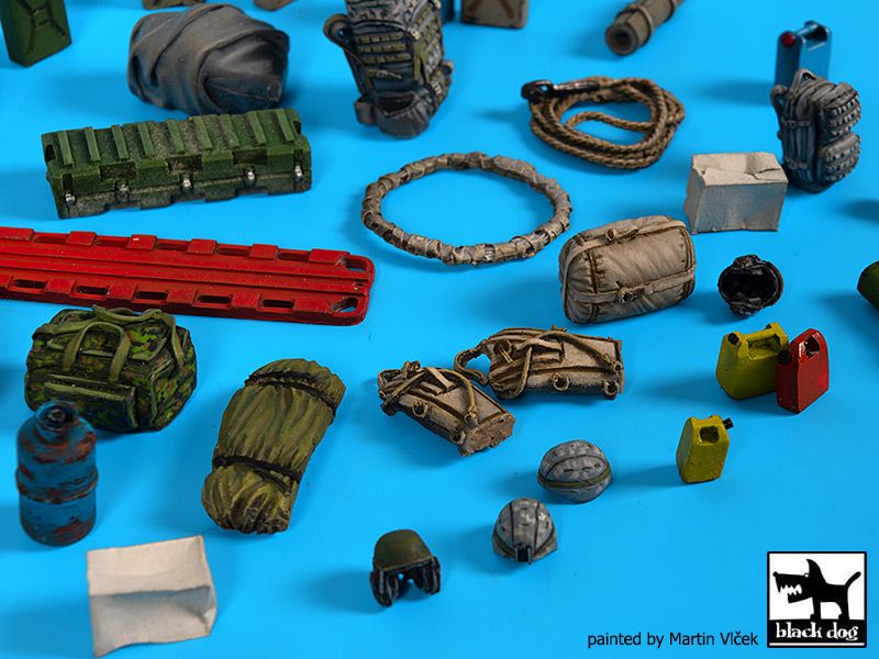 Blackdog BDT35222 1:35 US modern equipment accessories set