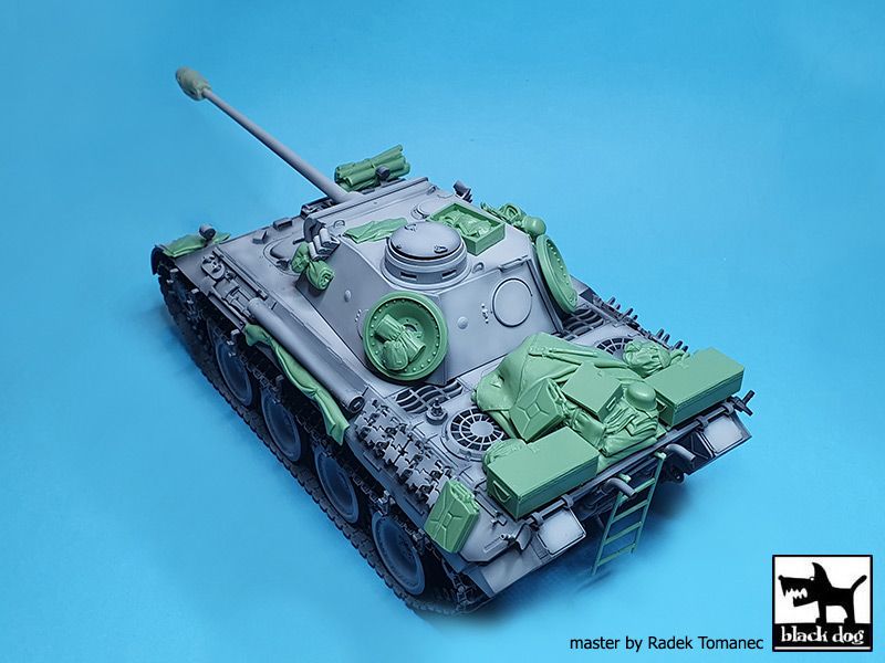 Blackdog BDT35233 1:35 Pz.Kpfw.V Ausf.D Panther Accessories set