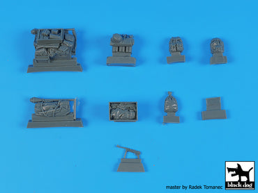 Blackdog BDT35262 1:35 Sd.Kfz.2 Kettenkraftrad accessories set