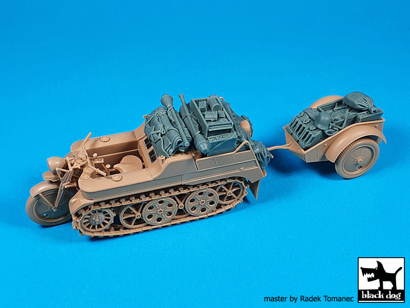 Blackdog BDT35262 1:35 Sd.Kfz.2 Kettenkraftrad accessories set