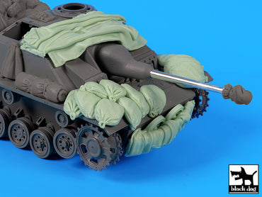 Blackdog BDT35273 1:35 Sturmgeschutz/StuG.III Ausf.G front protection, canvas
