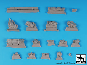 Blackdog BDT35283 1:35 Soviet IS-2 Jozef Stalin accessories set