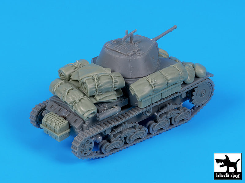 Blackdog BDT72160 1:72 M13/40 Italian Tank accessories set