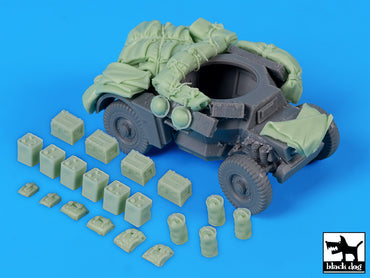 Blackdog BDT72168 1:72 DAC "Sawn-off" British Armoured Car accessory set